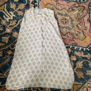 Halo Sleep Sack, XL, gray leaves